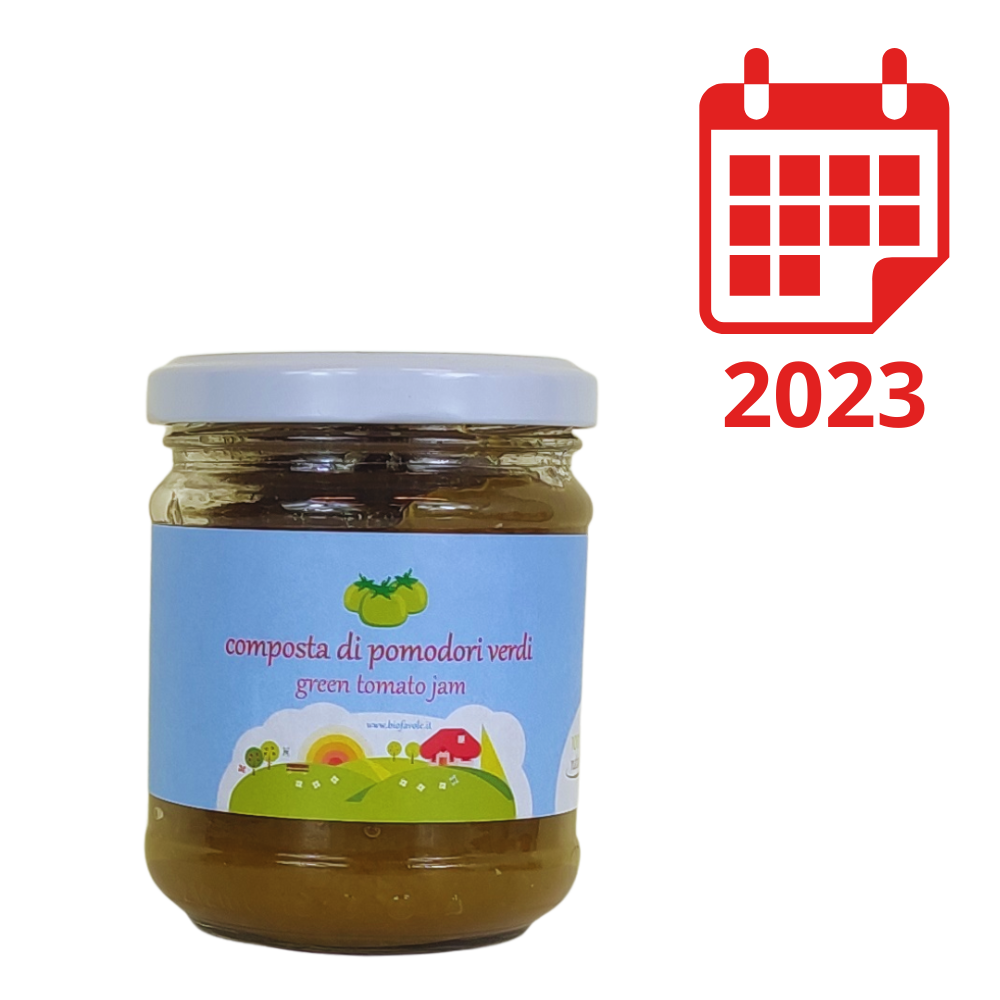 Composta di Pomodori Verdi Bio - Ottobre 2023