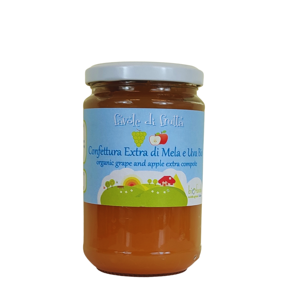 Organic Apple & Grape Jam