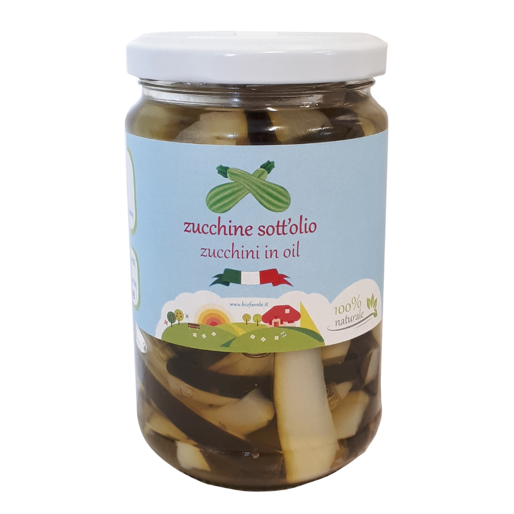 Zucchine sott'olio Bio