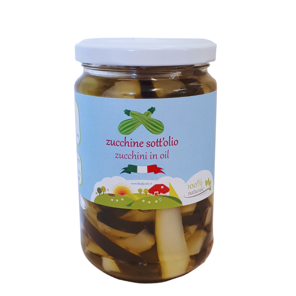 Zucchine sott'olio Bio